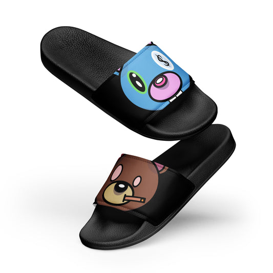 Loud Pak slides (Black)