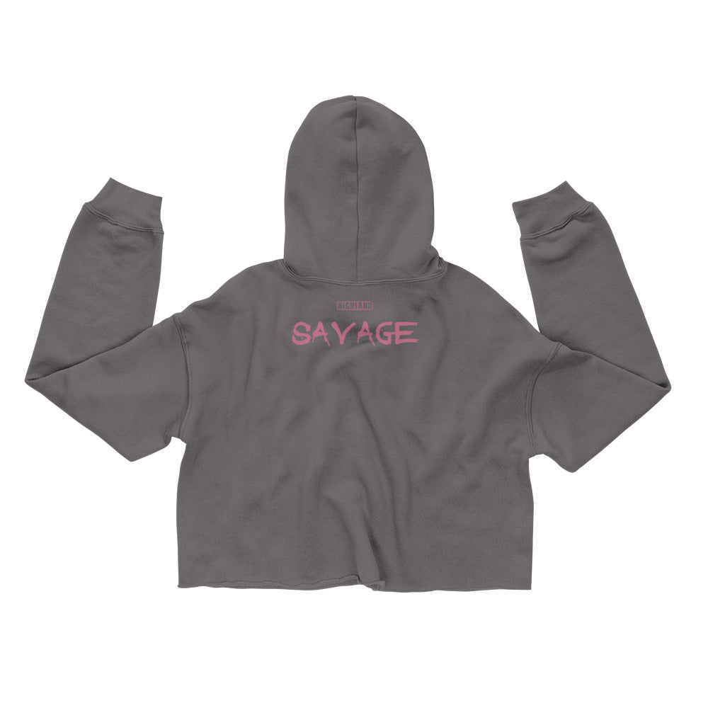 PUFF Savage Crop Hoodie