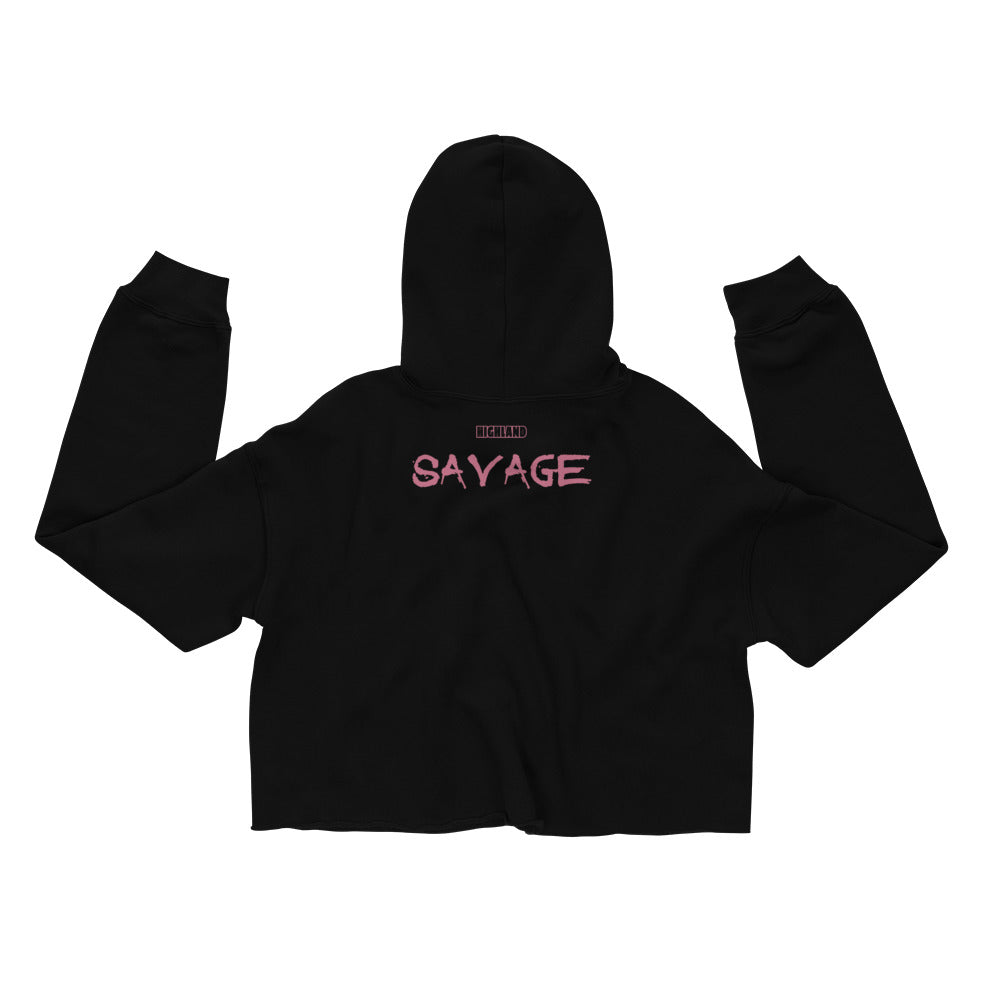 PUFF Savage Crop Hoodie