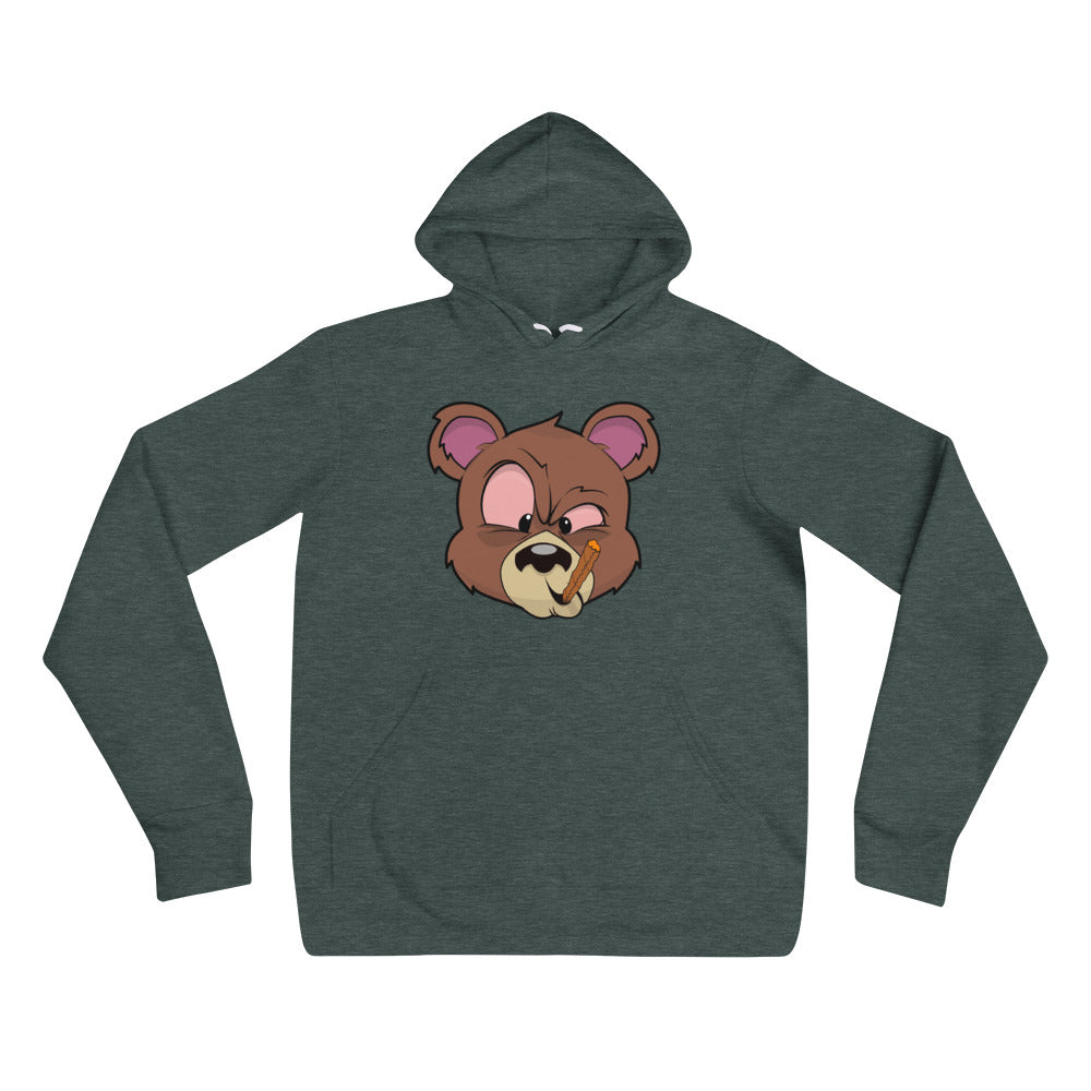 SMOKE the Bear w/ blunt hoodie